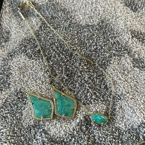 Kendra Scott Amazonite Alexa and Elsa set